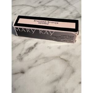 New In Box Mary Kay Creme Lipstick Bronzed Full Size Fast Ship